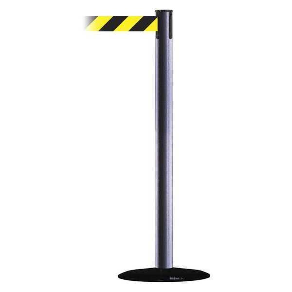Barrier Post with Belt, ABS No Scuff