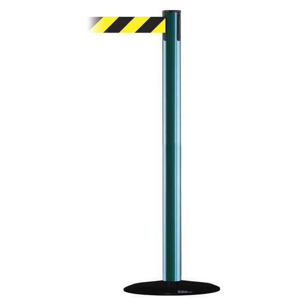 Barrier Post with Belt, ABS No Scuff