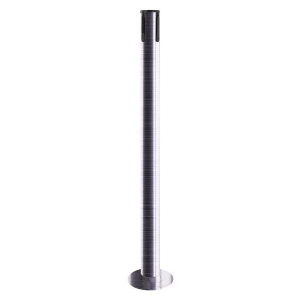 Receiver Post, 36-1/2 In H, Satin Chrome