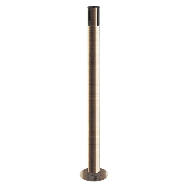 Receiver Post, 36-1/2 In H, Satin Brass