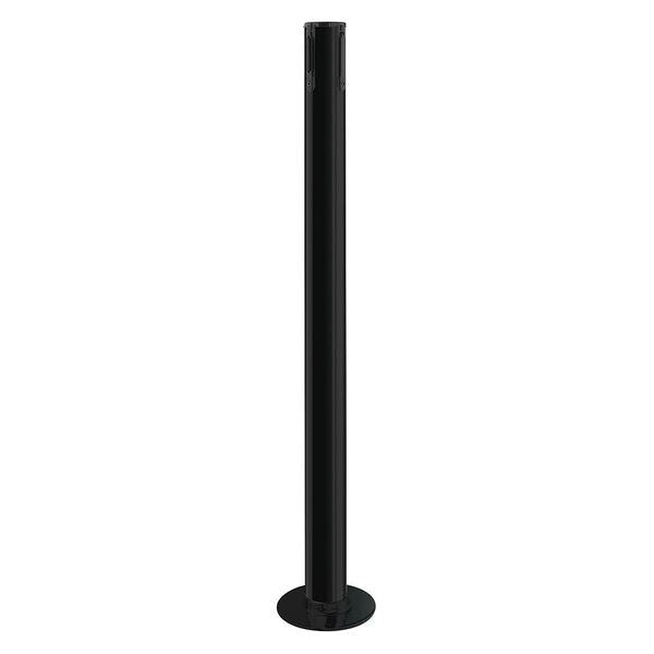 Receiver Post, 36-1/2 In H, Black