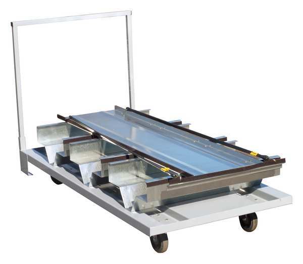 Storage Cart, 18 Posts, Gray