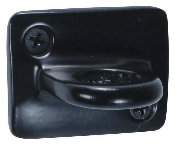 Wall Plate, Accepts 2 Ropes, 2 in H, 2 in W