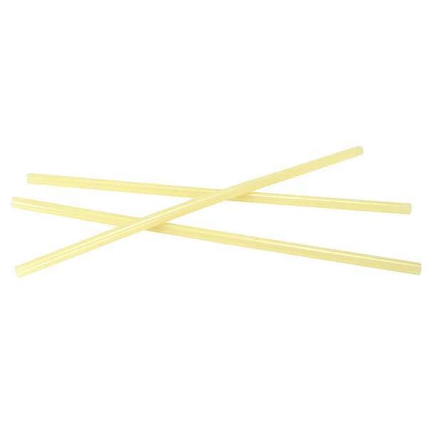Hot Melt Adhesive, Tan, 7/16 in Diameter, 10 sec Begins to Harden