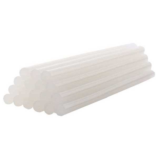 Hot Melt Adhesive, Clear, 7/16 in Diameter, 60 sec Begins to Harden