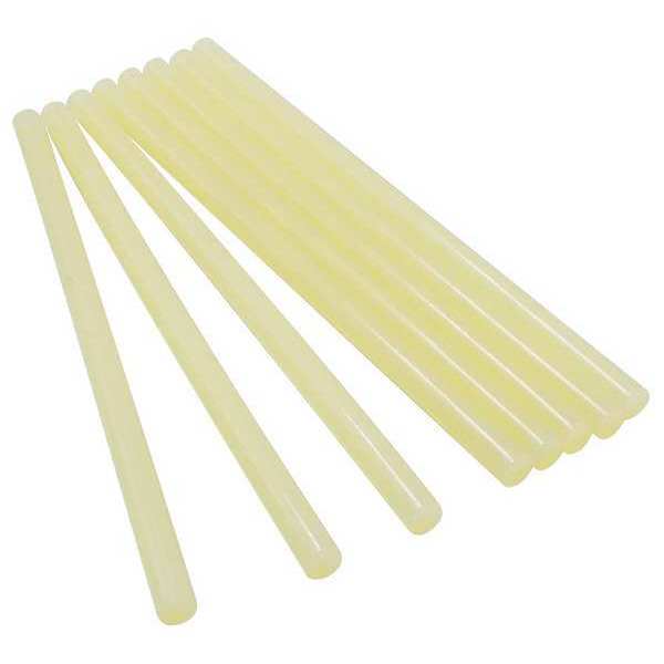 Hot Melt Adhesive, Amber, 5/8 in Diameter, 25 sec Begins to Harden