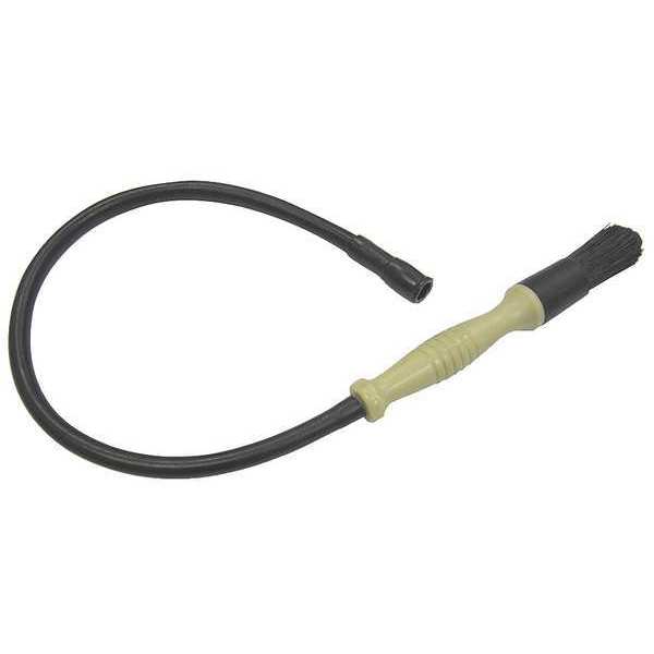 Parts Washer Brush, For Water-Based Solution Base Type, Clamp, Straight, Nylon