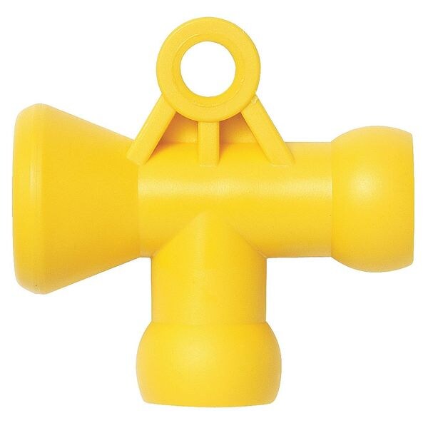Acid Resist T Fitting, 1/4In, PK20