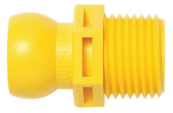 Acid Resist, Male, NPT Connector, 1/2, PK50