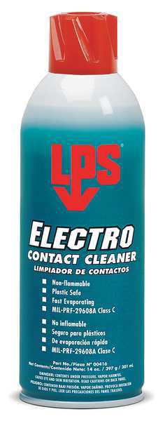 LPS 16 oz. Aerosol Can, Contact Cleaner
