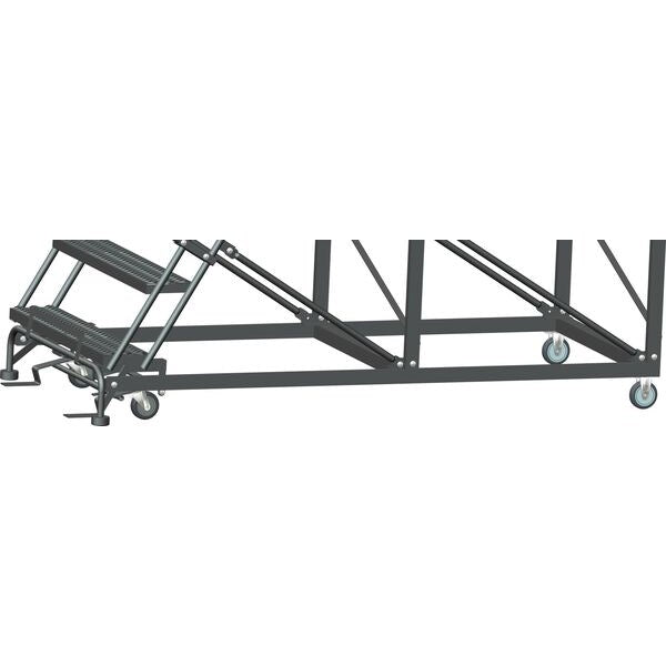 Roll Work Platform, Steel, Single, 30 In.H