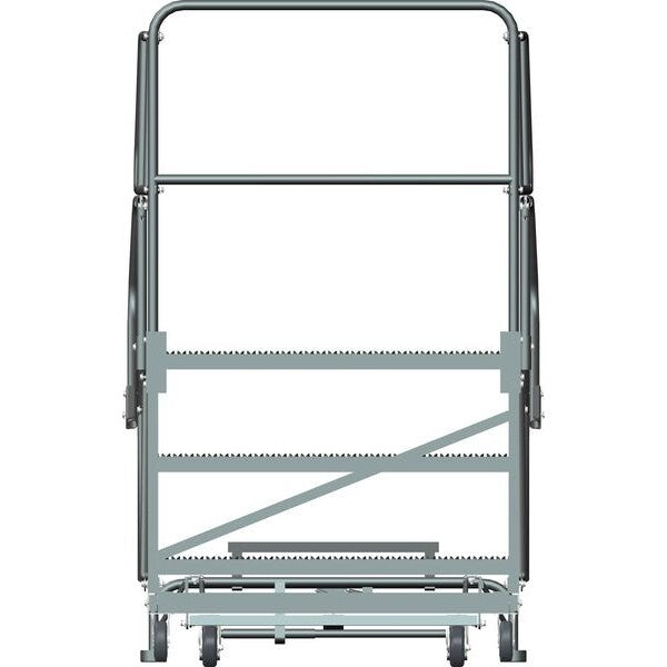 Roll Work Platform, Steel, Single, 30 In.H