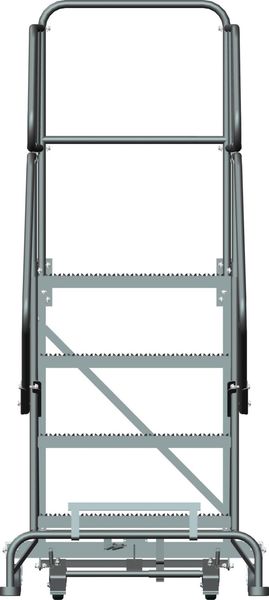 Roll Work Platform, Steel, Single, 40 In.H