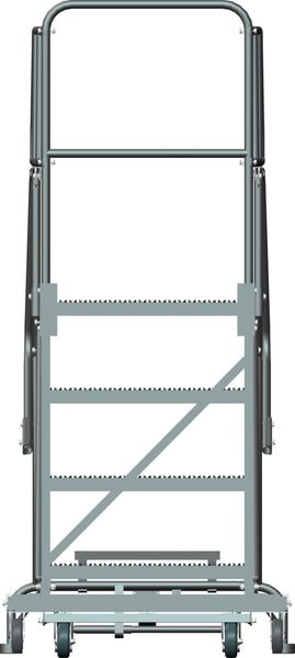 Roll Work Platform, Steel, Single, 40 In.H