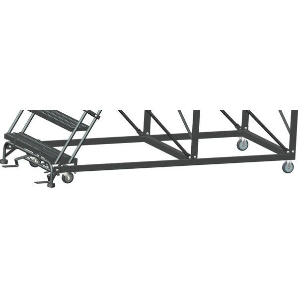 Roll Work Platform, Steel, Single, 40 In.H