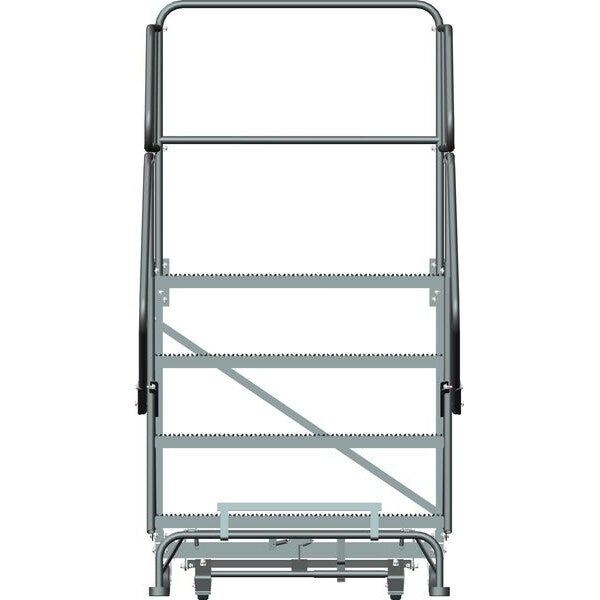 Roll Work Platform, Steel, Single, 40 In.H