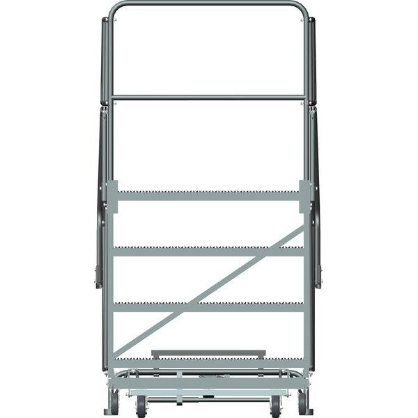 Roll Work Platform, Steel, Single, 40 In.H