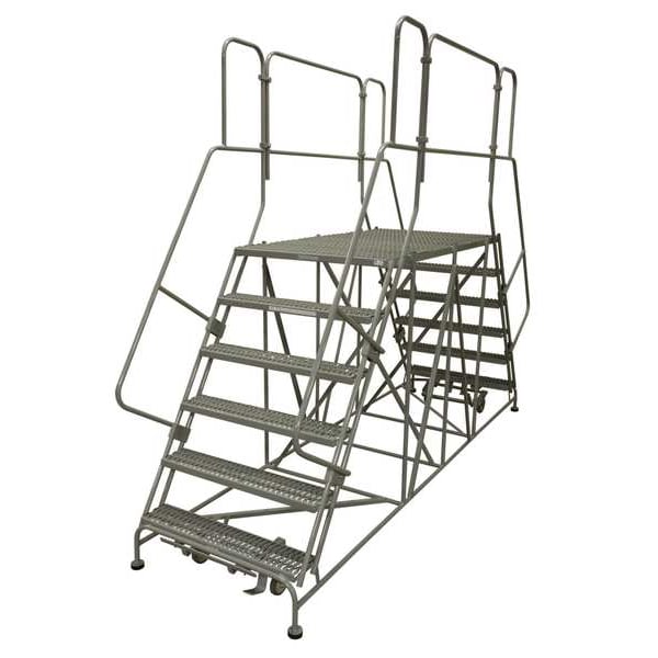 Work Platform, Dual Access, Steel, 50 In H