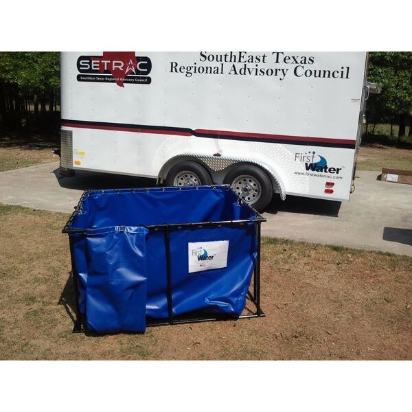 Water Storage Tank, Collapsible, 300 Gal.