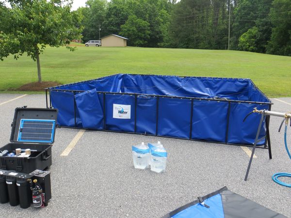 Water Storage Tank, Collapsible, 3000 Gal.