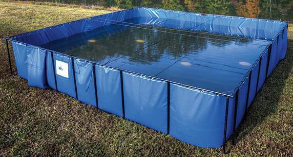 Water Storage Tank, Collapsible, 3000 Gal.