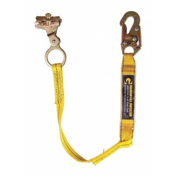Rope Grab with Lanyard, For Rope Size 5/8