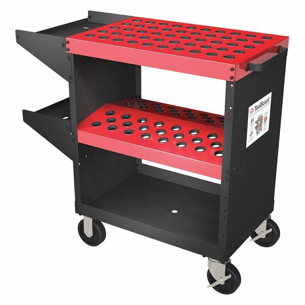 CNC Tool Cart, #4 MT/R8 Collets