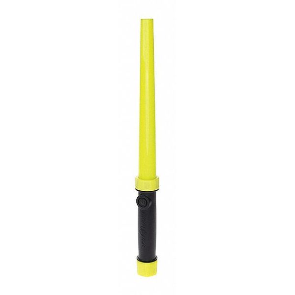 Yellow / Black LED Traffic Wand, AAA