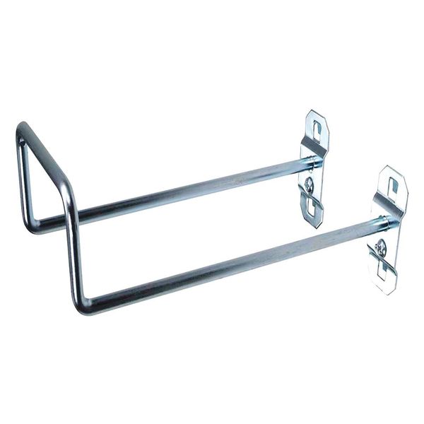 8 In. 80 Degree Bend Steel Double Closed End Loop Pegboard Hook for LocBoard 5 Pack