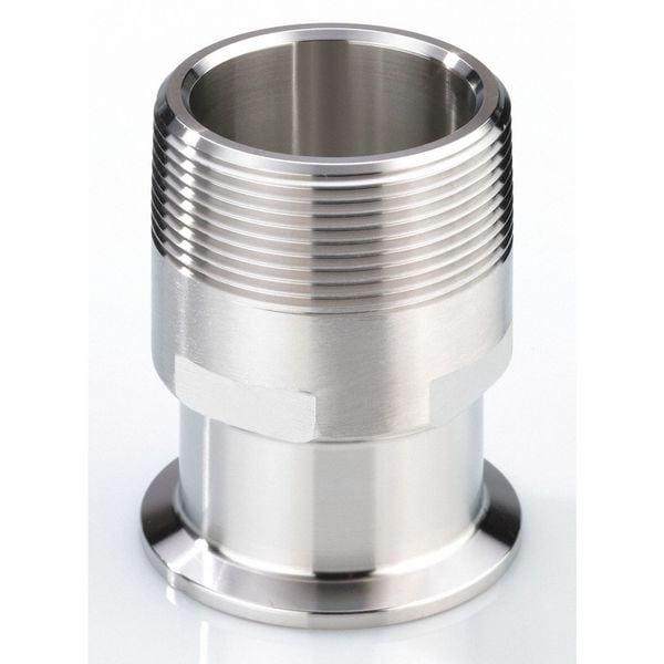 Adapter Clamp X, Male, Npt T316L