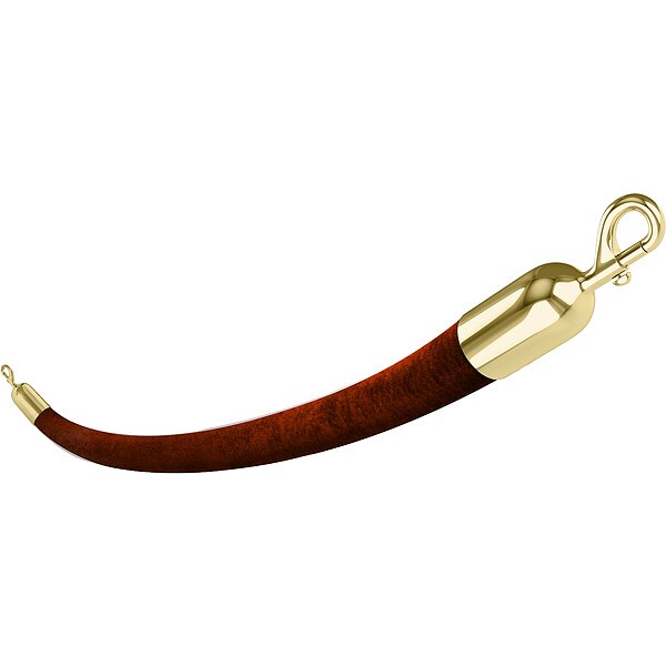 Barrier Rope, Velour, 6 ft L