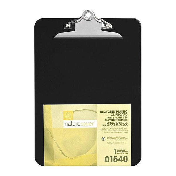 Plastic Clipboard, Black