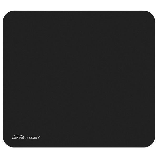 Smooth Cloth Nonskid Mouse Pads, Black