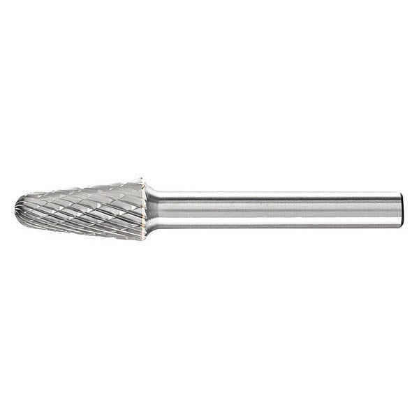 Carbide Bur - 14Â° Taper, DBL Cut - 3/8
