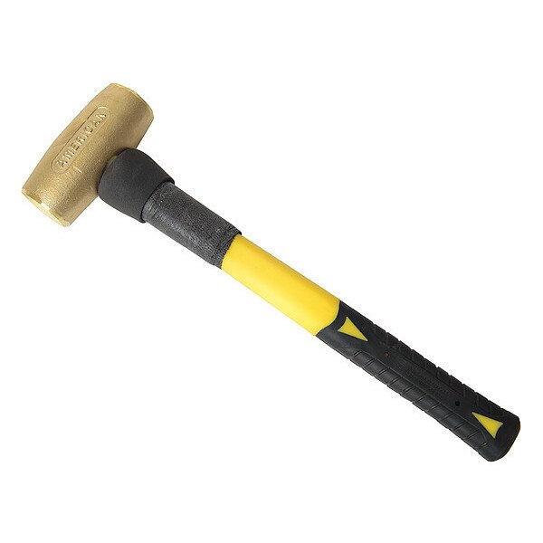 Non-Spark Hammer, Bronze, 3 lb.