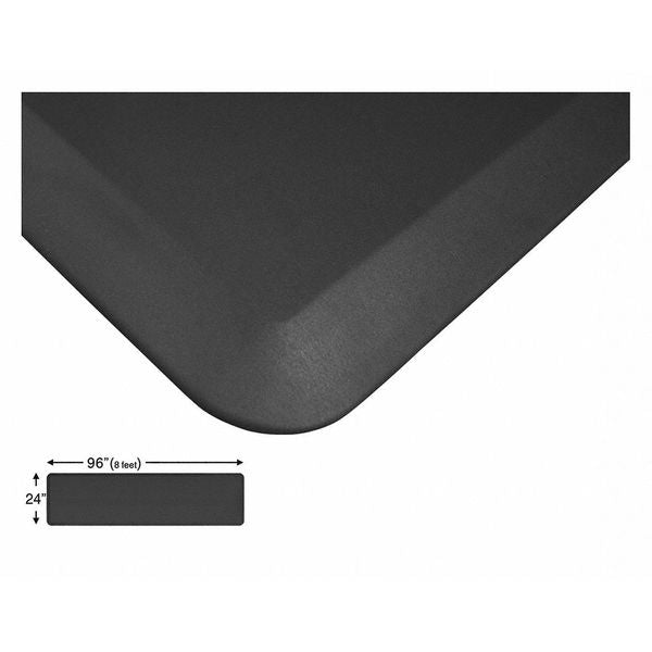 Continuous Comfort Mat, Black, 96