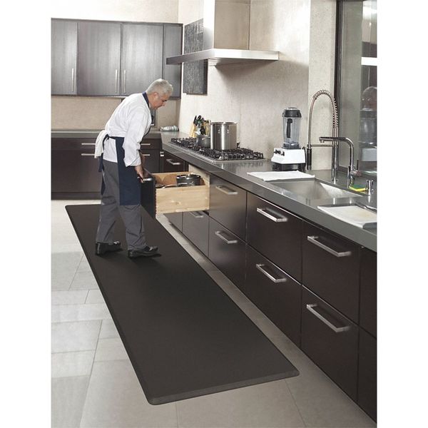 Continuous Comfort Mat, Black, 168