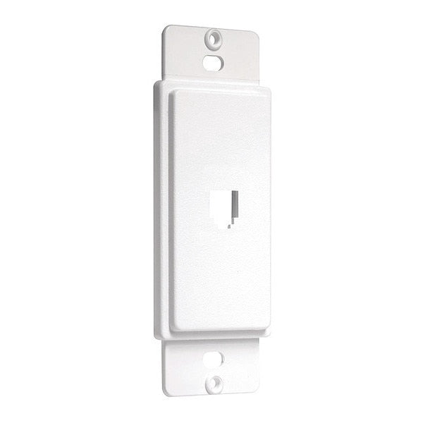 Masque Telephone Adapter Plate, Number of Gangs: 1 Plastic, White