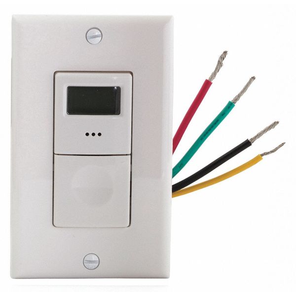 Interval Timer, 24 hr., 24V, White