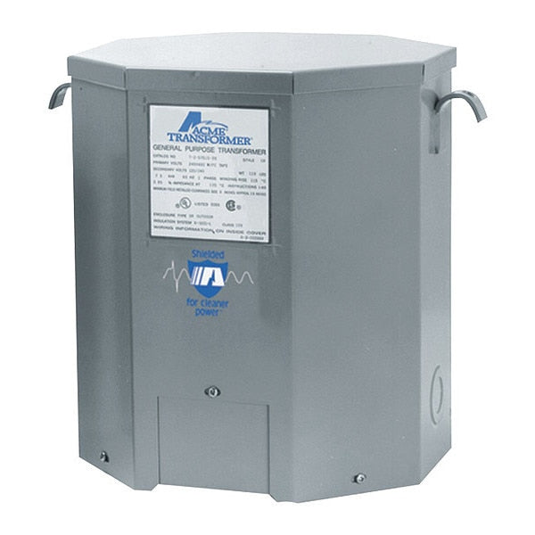 Transformer, 25kVA, 120/240V, Wall