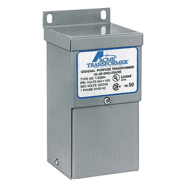 Transformer, 100VA, 120/240V, Wall