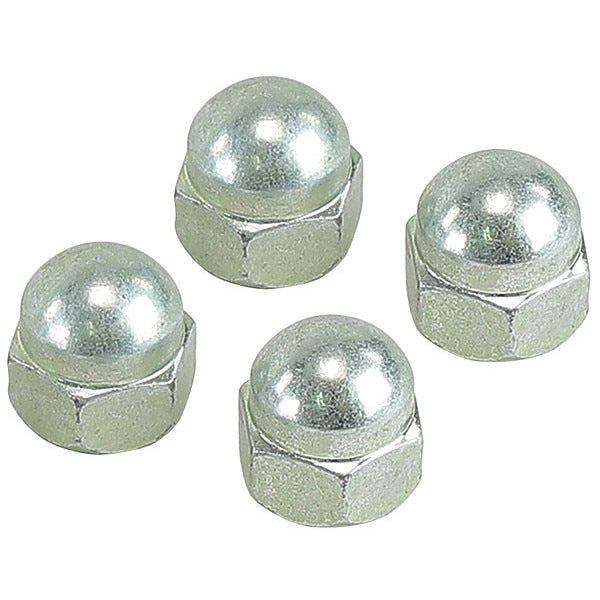 Acorn Nut, #8-32, 4 PK