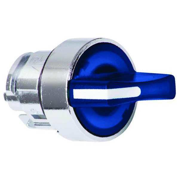Illum Selector Switch, 2 Pos, 22mm, Blue