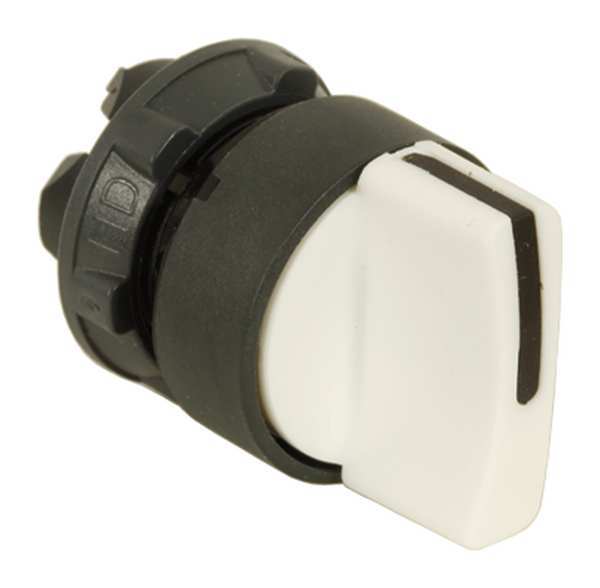 Non-Illum Selector Swtch, 22mm, 2 Pos, Levr