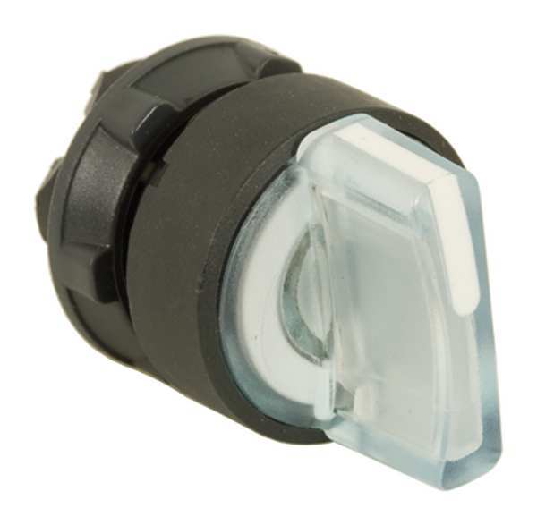 Illum Selector Switch, 2 Pos, 22mm, White