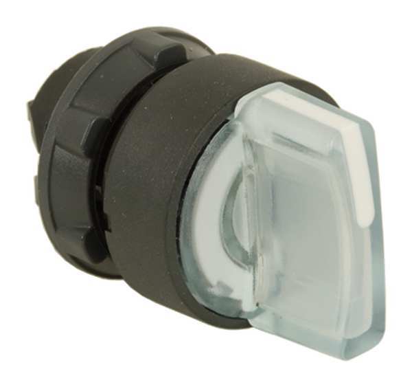 Illum Selector Switch, 3 Pos, 22mm, White