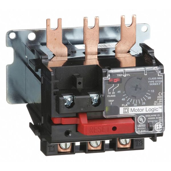 Overload Relay, 15 to 45A, Class 10/20, 3P