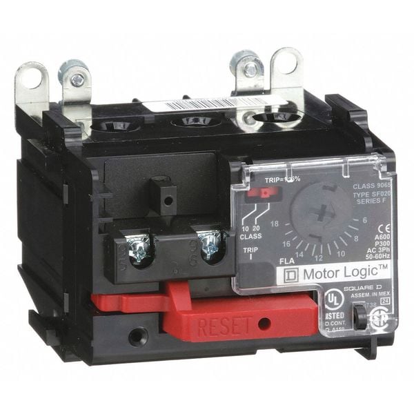 Overload Relay, 6 to 18A, Class 10/20, 3P