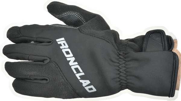 Cold Protection Gloves, Micro Fleece Lining, XL