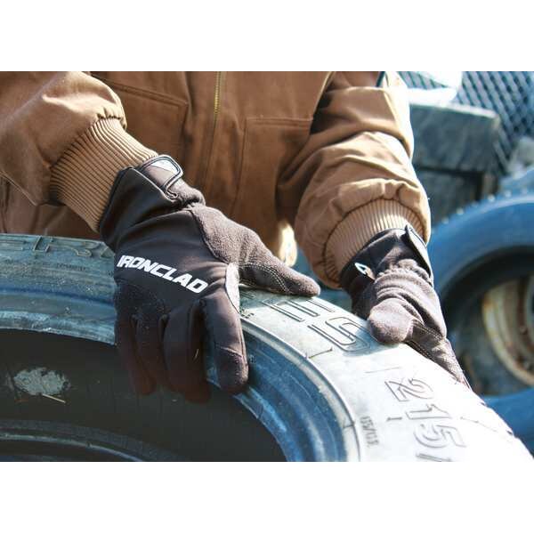 Cold Protection Gloves, Micro Fleece Lining, 2XL